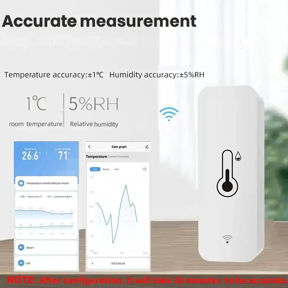WiFi Temperature and Humidity Sensor for Smart Home