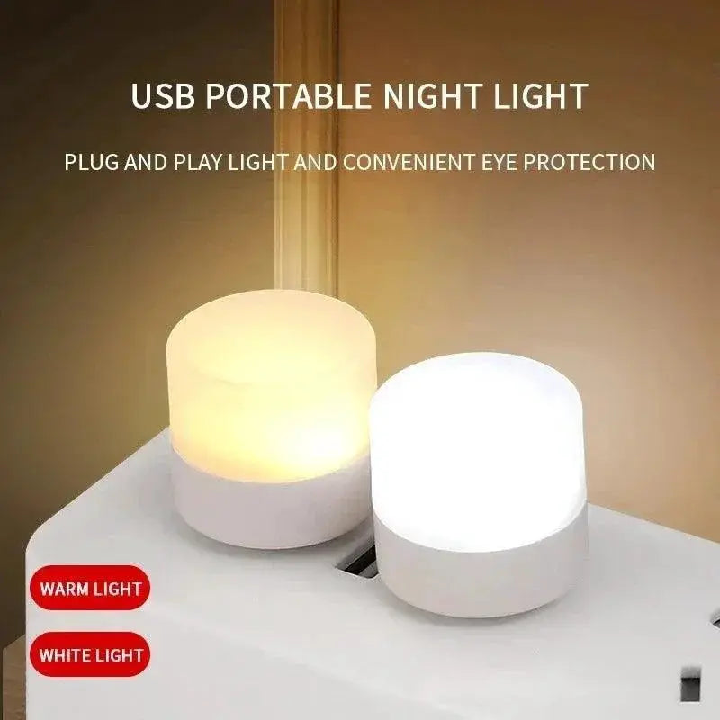 USB Night Light Portable LED Reading Lamp For Eye Protection