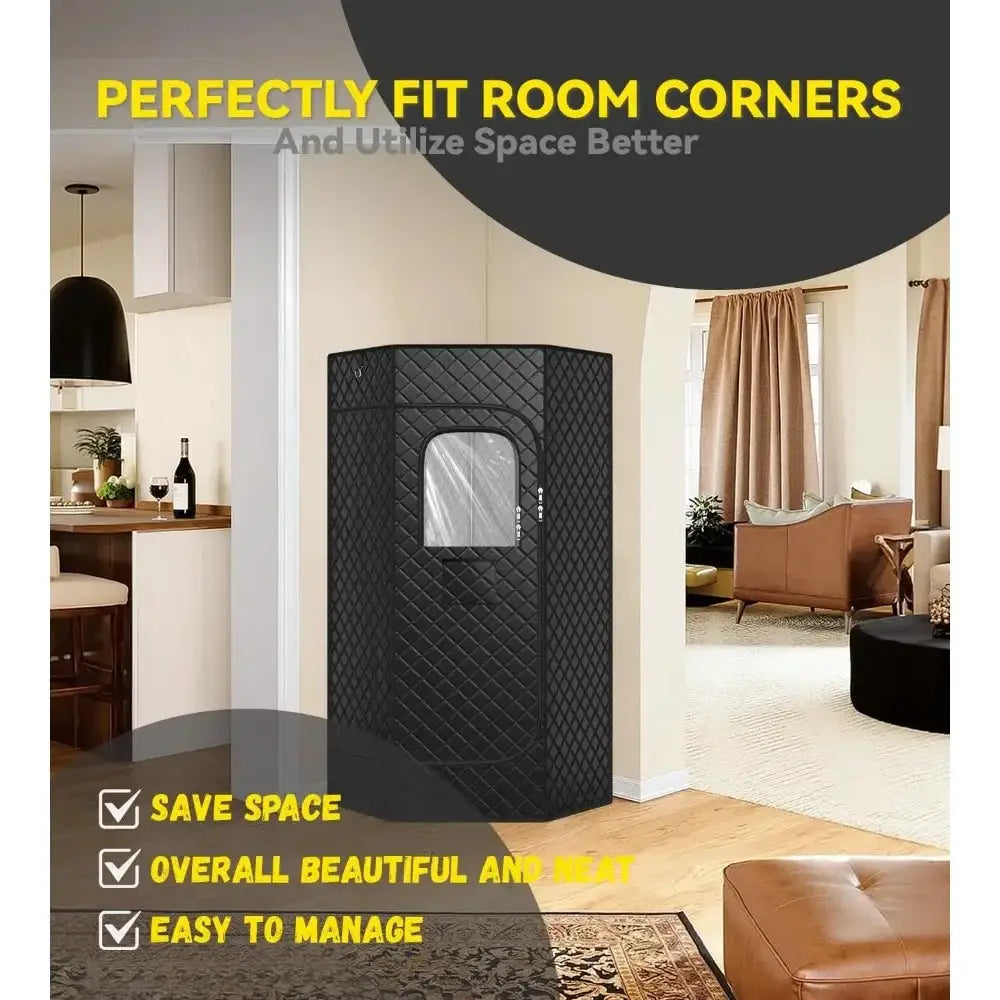Portable Home Sauna Box Personal Steam Tent For Relaxation - OurLum.com
