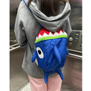 Women Funny Shark Small Schoolbag Cute Backpack 2024