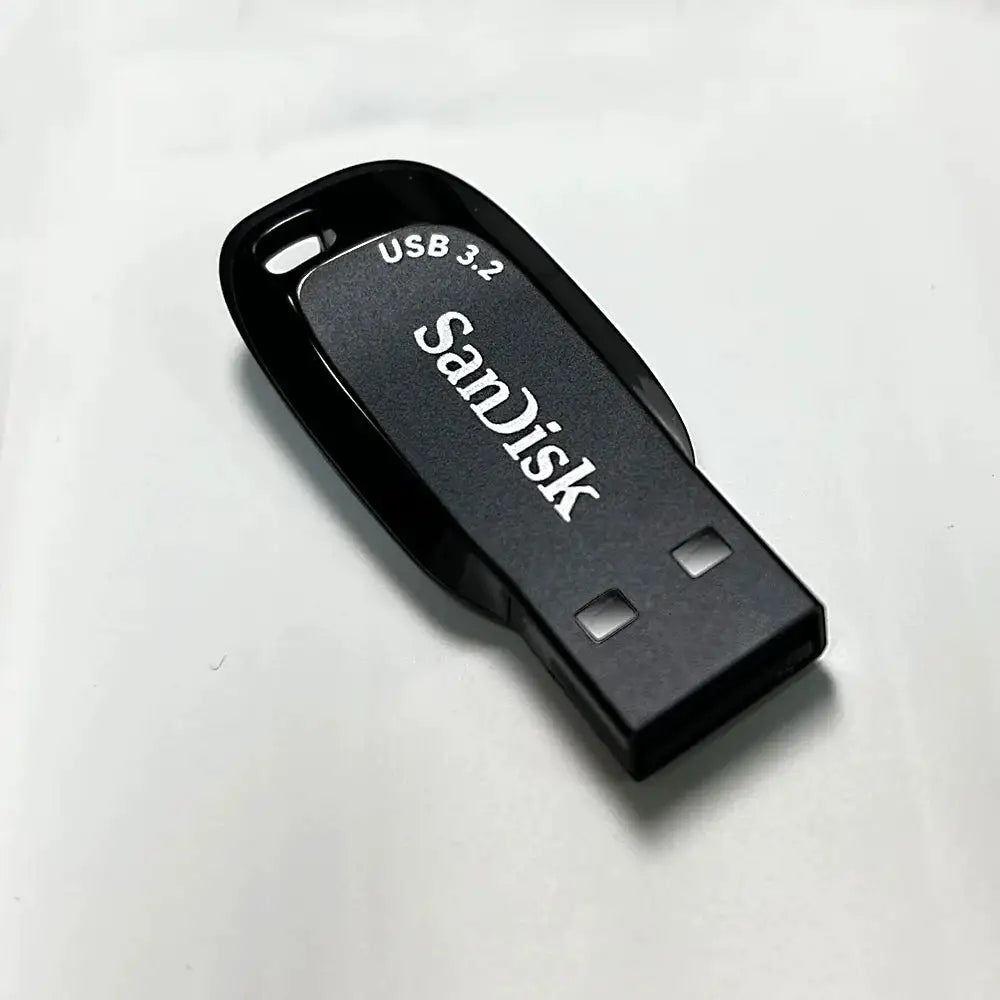 SanDisk USB Flash Drive USB 3.2 Mini Pendrive CZ410 256GB 128GB 64GB 32GB Pen Drive Read Speed up to 100 M/s Memory Stick U Disk