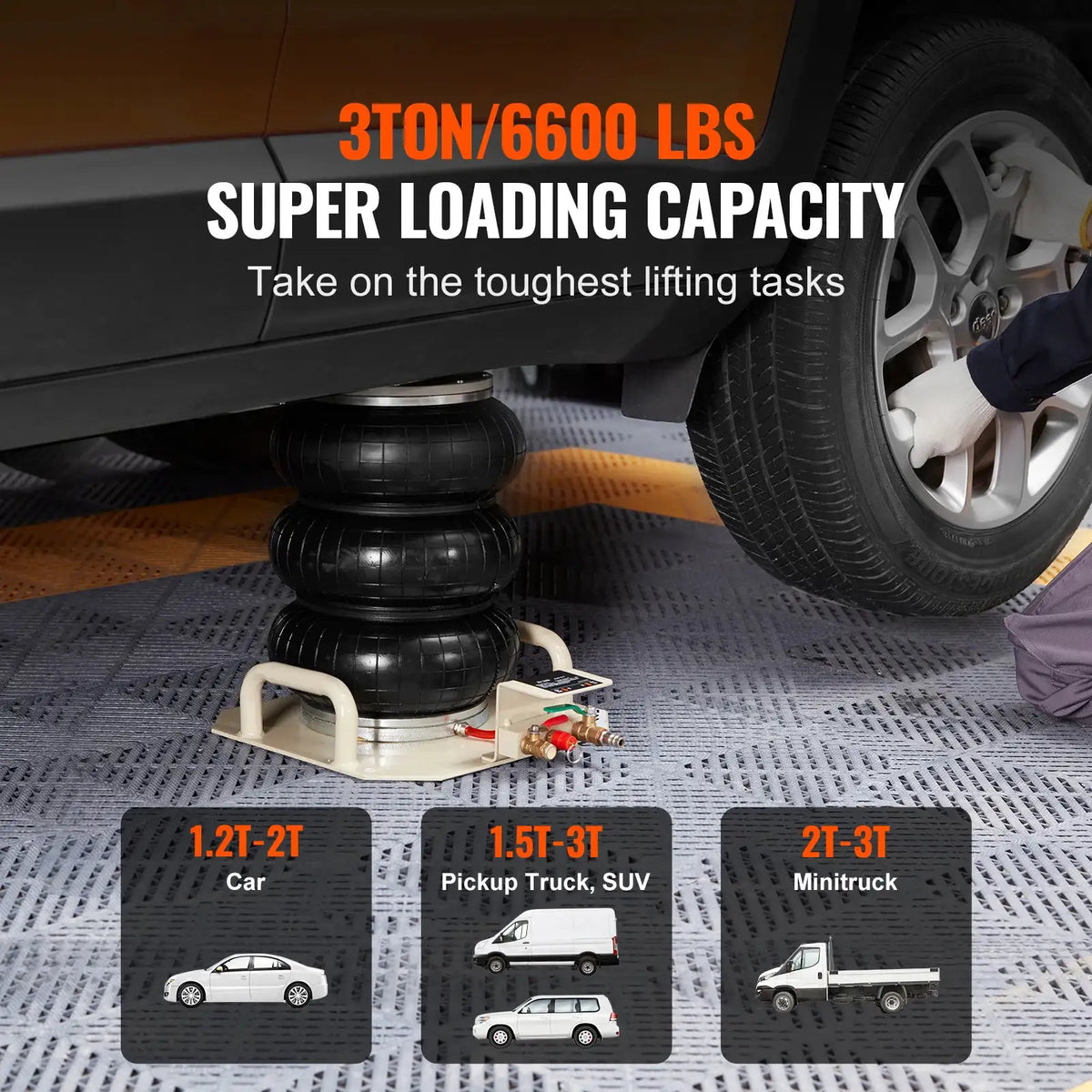 Fast Lifting Air Bag Ton Jack — product image 2