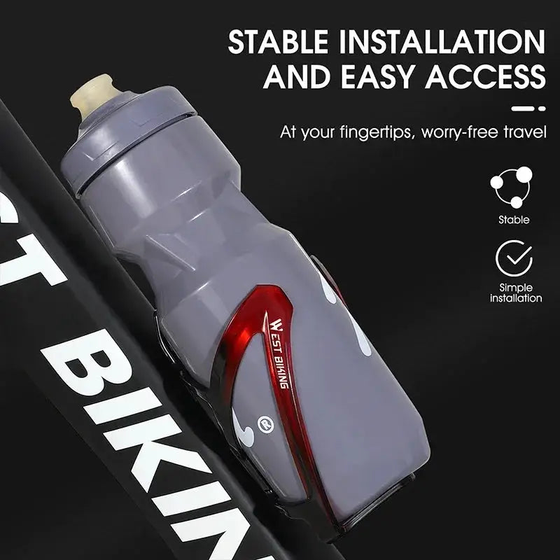 Ultralight Colorful Gradient Bicycle Water Bottle Holder