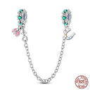Real Sterling Silver Stars Moon