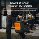 Jackery Explorer Power Station with Charging Cable, LFP