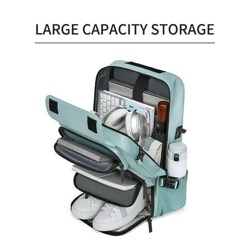 Waterproof Women 16 Inch Business Laptop Backpack Bag