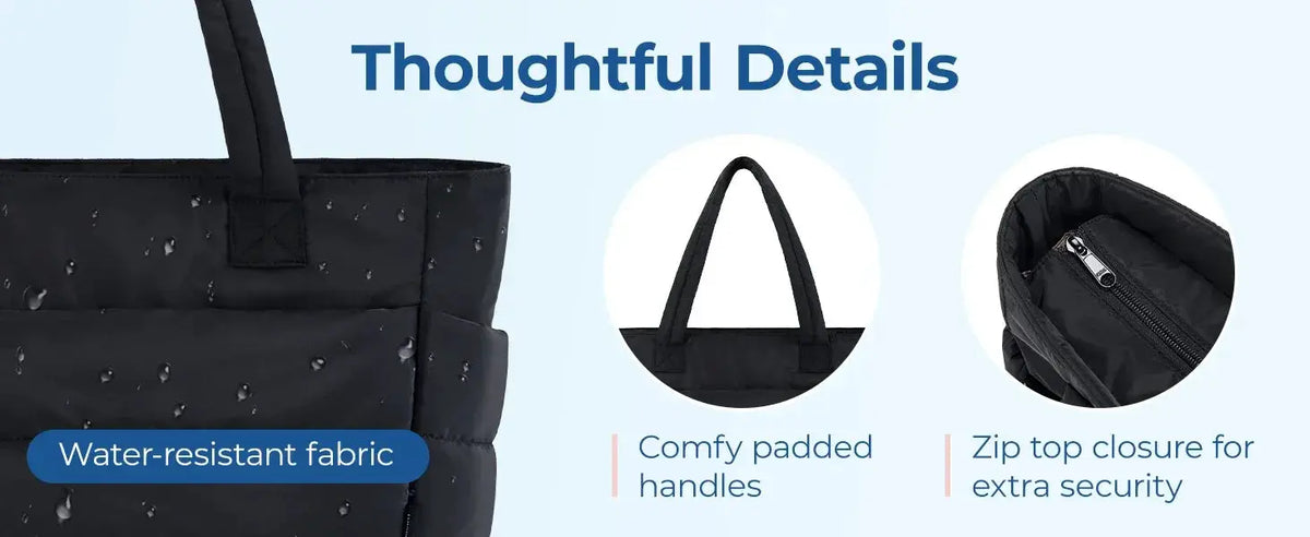 Lightweight Bubble Tote Bag - Everyday Use — product view 16