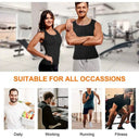 Fat Burn Sauna Vest for Men Workouts