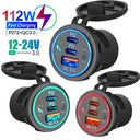 Velev Fast Charge On-The-Go Car Charger