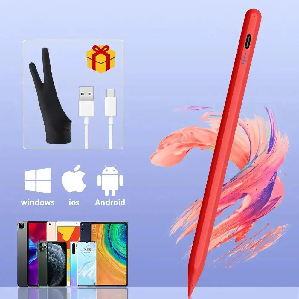 Precise Stylus Pen - Samsung Huawei — red 2