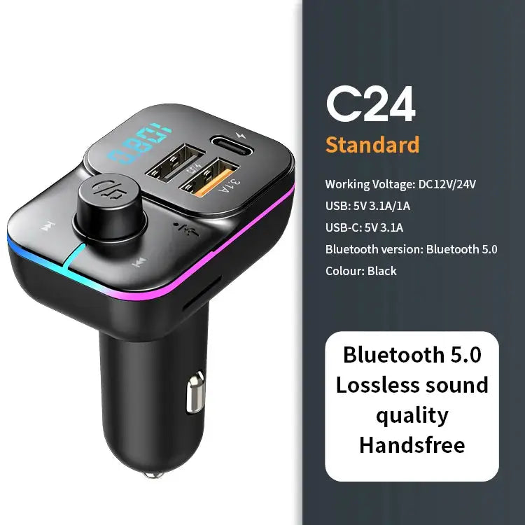 Bluetooth Car Transmitter - Fast Charge — product view 8