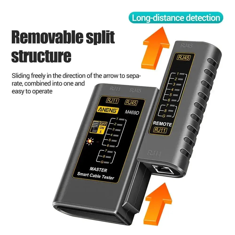 ZoeRax RJ45 CAT5 Cable Tester for Networks Pro DIY