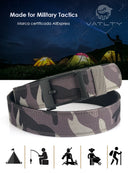 Tactical Belt for Men Metal Automatic Buckle