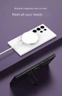 Slim Phone Case with Ring for S24 Ultra