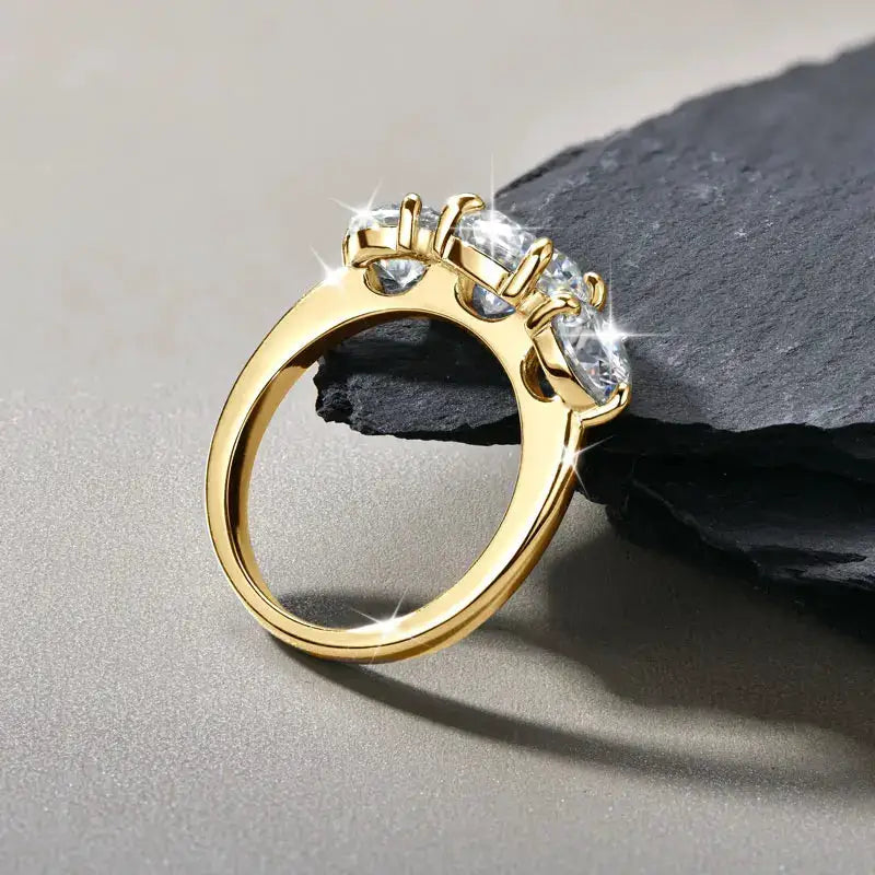 Anniversary Moissanite Ring For Couples — product image 2