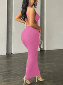Bodycon Dress for Women Backless Style