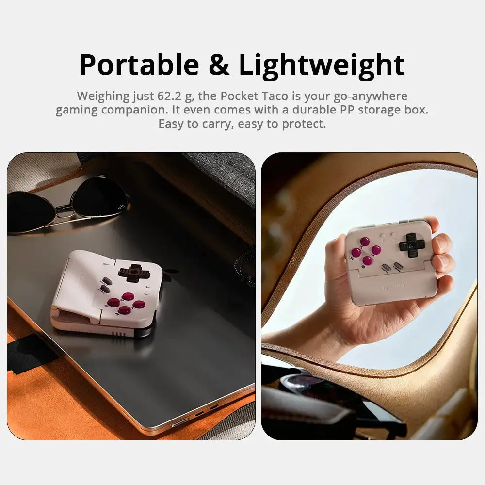 Gamesir Pocket Taco Mobile Controller Gamepad for Android, Portable Clamp-Style Gamepad for Classic Arcade Games Vertical Handheld Gamepad