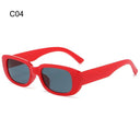 Retro 90's Rectangle Sunglasses with UV400 Protection Style