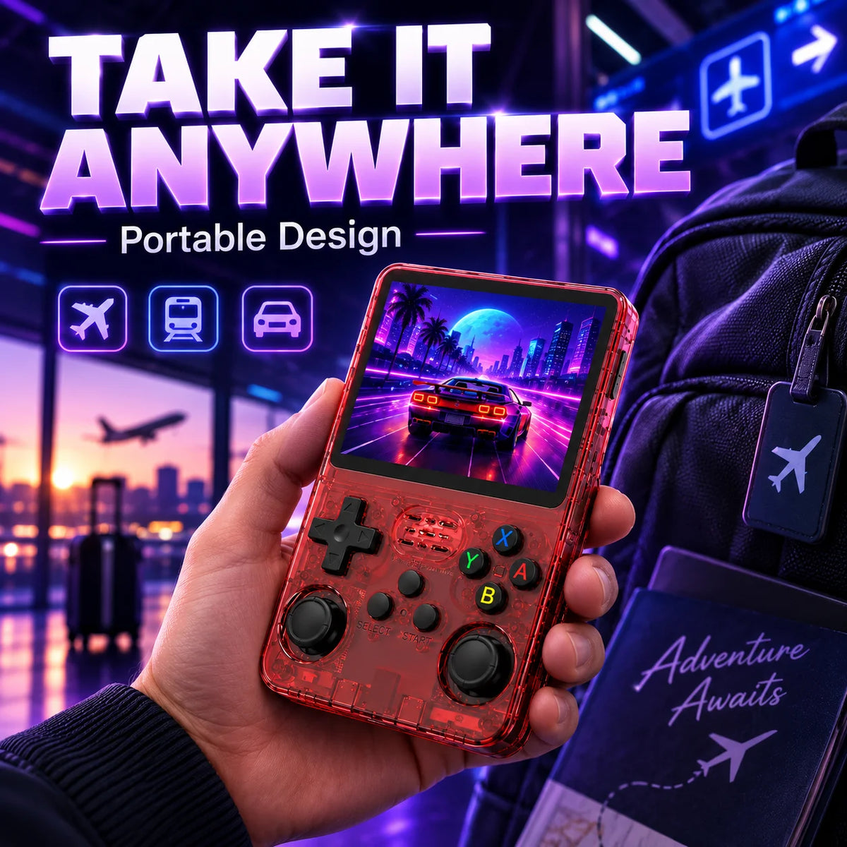 Rs Retro Game Console Inch