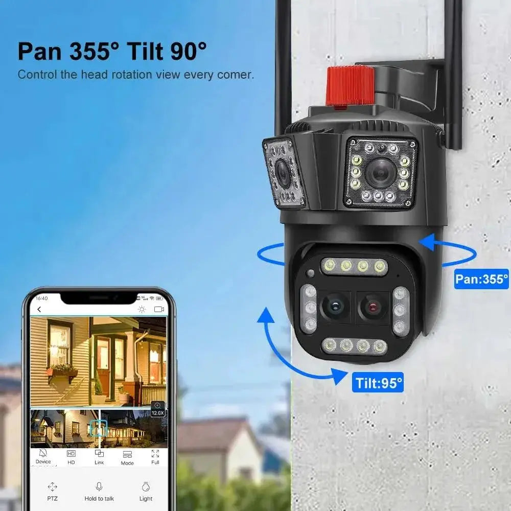 Next Gen 8K AI WiFi Security Camera With Smart Tracking