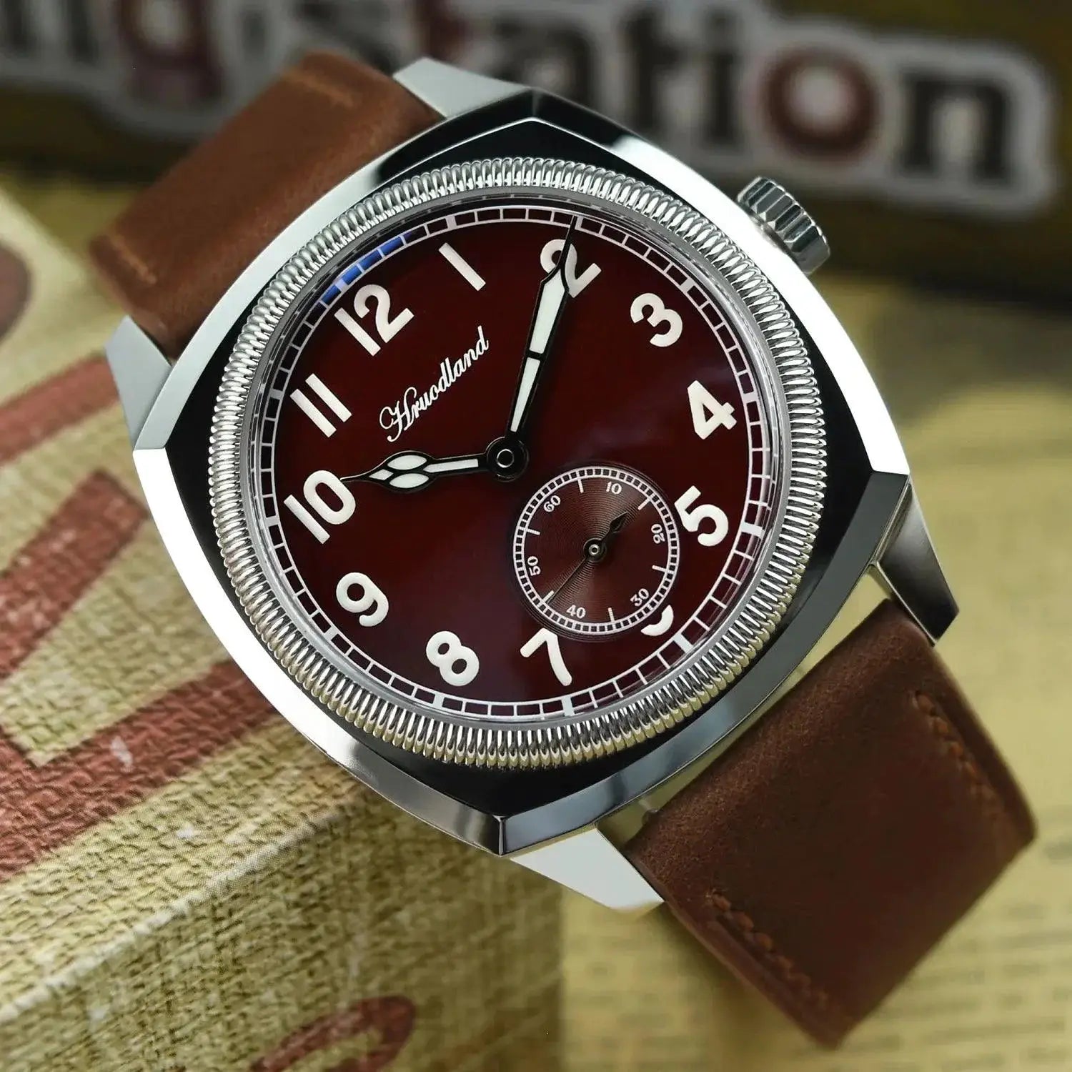 Hruodland Automatic Dress Watch Luxury Timepiece For Men