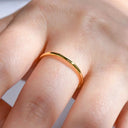 Sterling Silver Silver Plated Gold Ring for Women