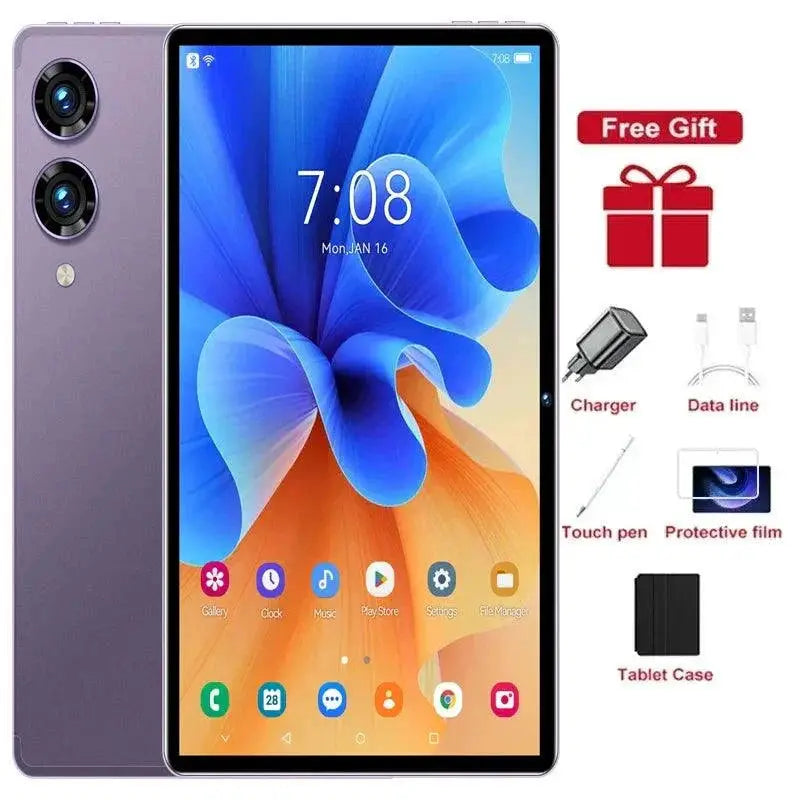 Long Battery Tablet for Remote Work — 16GB 512GB