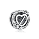 Sterling Silver Charm Flat Clip