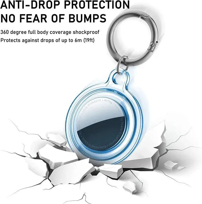 Waterproof AirTag Keychain Holder Case For Apple AirTag