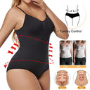 Seamless Backless Bodysuit Shapewear for Women Tummy Control