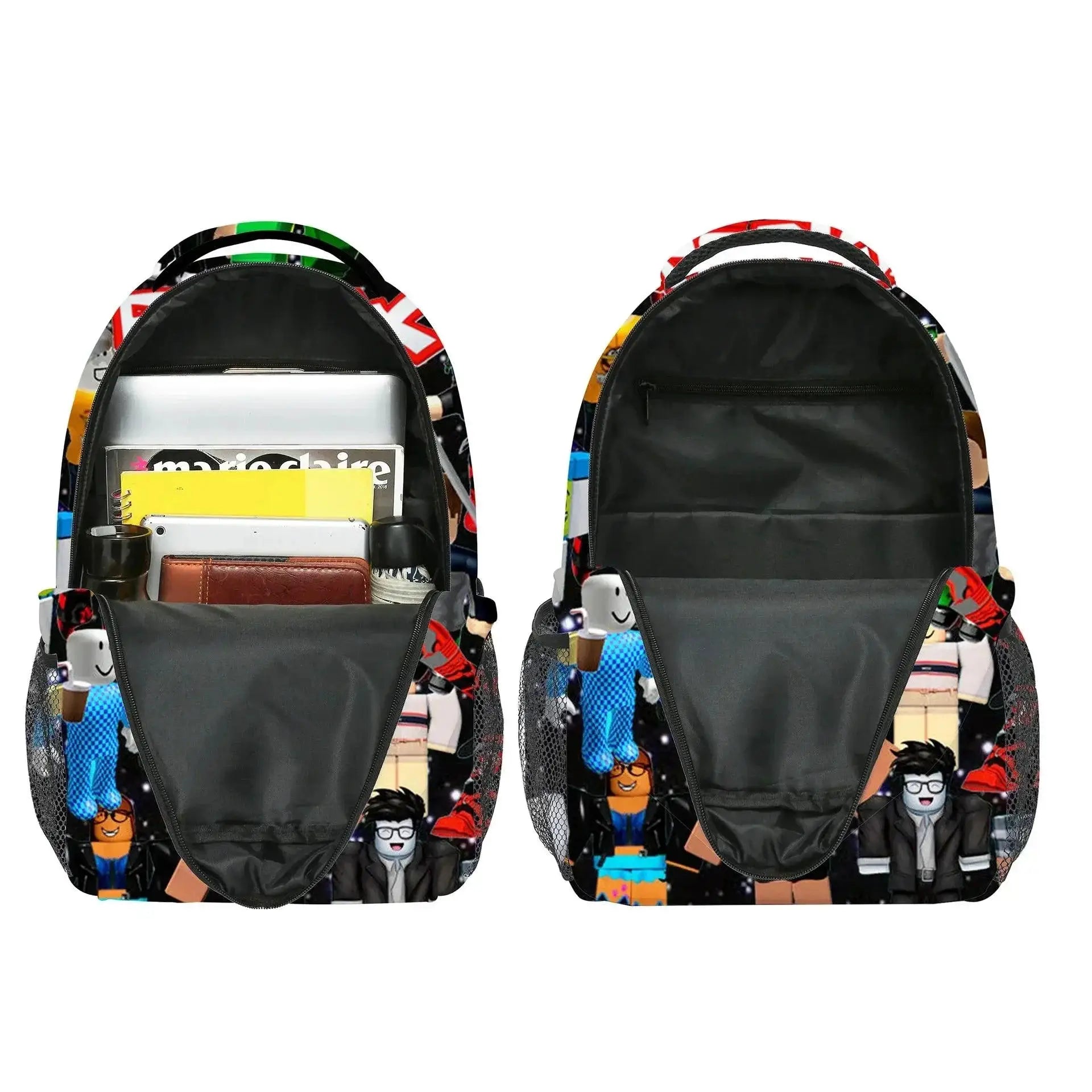 Roblox Schoolbag Backpack For Kids Anime Gift Fun Edition