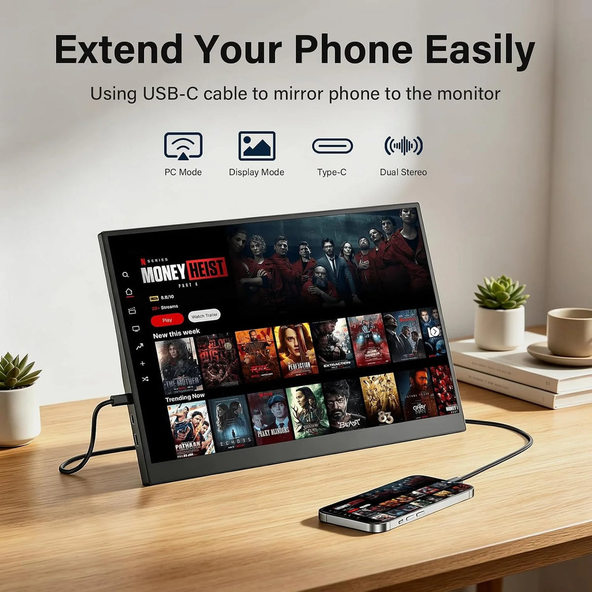 Monitor for Clearer Everyday Viewing