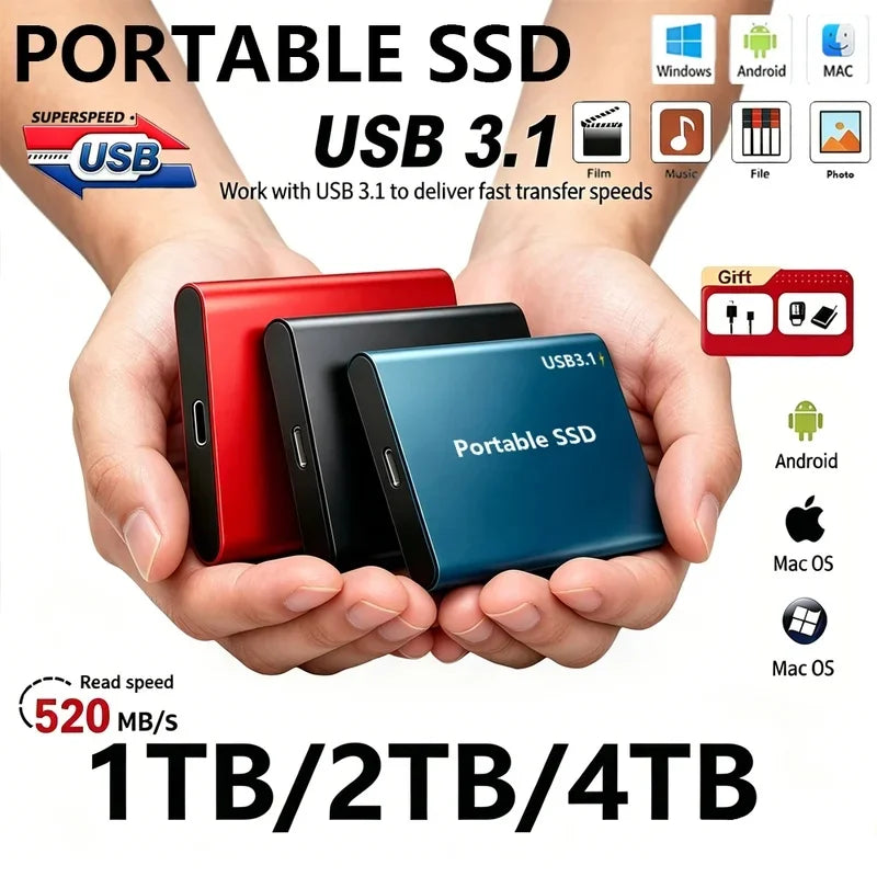 Portable SSD For Laptop