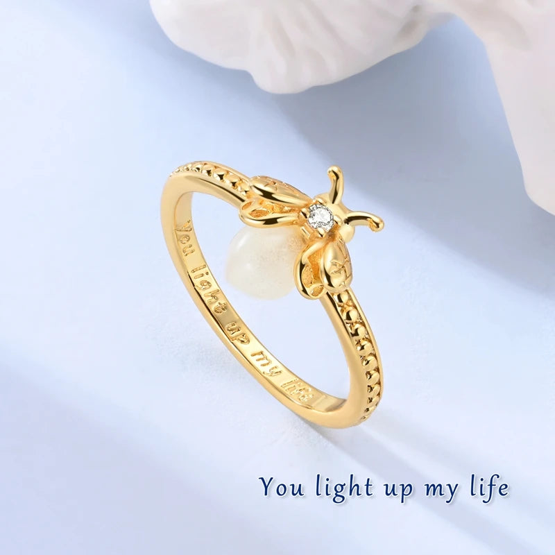 Mula Ring Sterling Silver Golden