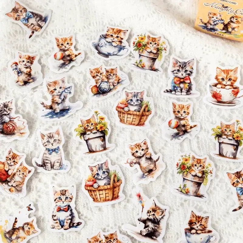 Easy Decorating Cat Stickers for Crafts — product view 9