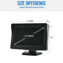 Rear View Camera Kit for Safer Parking
