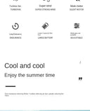 1PC Fan Long Endurance Mini Neck Portable Bladeless Fan