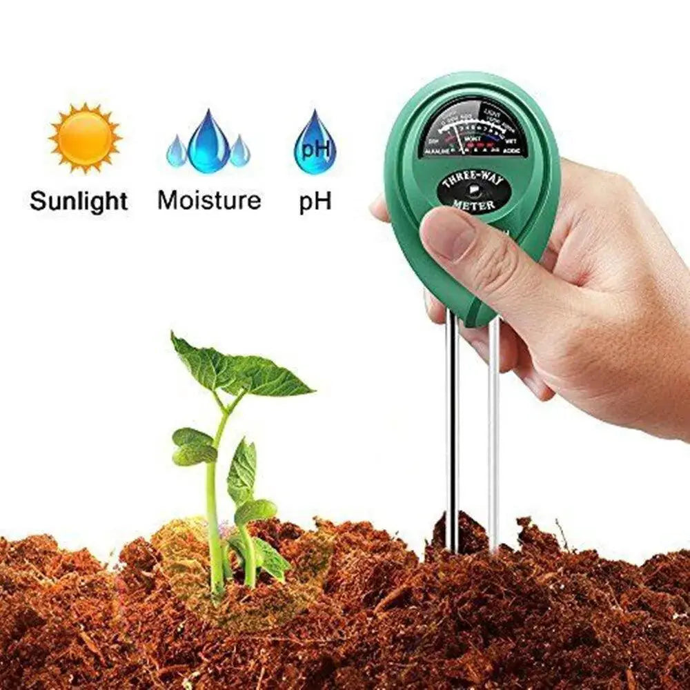 Moisture Sunlight PH Meter for Garden Plants and Flowers