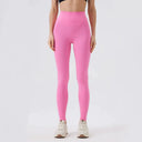 Back Pocket Yoga Leggings Women High Waist Pants