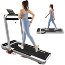 2 In 1 Incline Walking Pad Treadmill Gesture Control Home Gym
