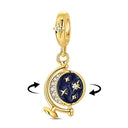 Sterling Silver Charm Pendant Beads