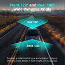4K Night Vision Dash Cam For Safe Driving At Night