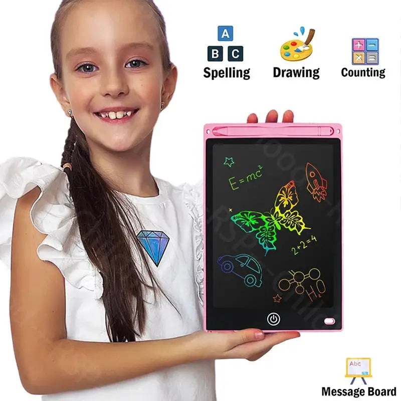 8.5" Drawing Board LCD Writing Tablet For Kids Boy Girl Montessori Educational Toys Student Magic Blackboard Birthday Xmas Gift