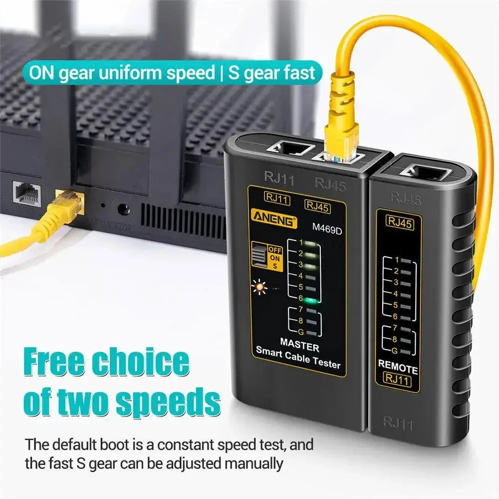 ZoeRax RJ45 CAT5 Cable Tester for Networks Pro DIY