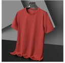 Waffle Tee for Men Breathable Comfort