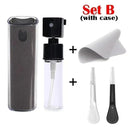 Premium Microfiber Screen Cleaner Kit Portable Multi-Purpose Solution
