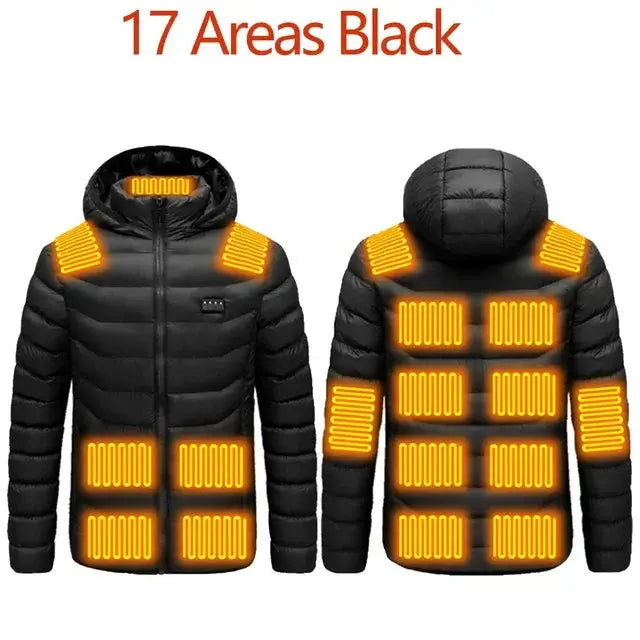 Heated Jacket for Outdoor Hikers Warmth — product view 8