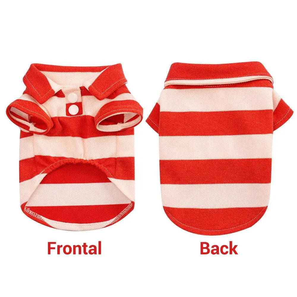 Casual Summer Dog Shirt For All Pets Small To Large