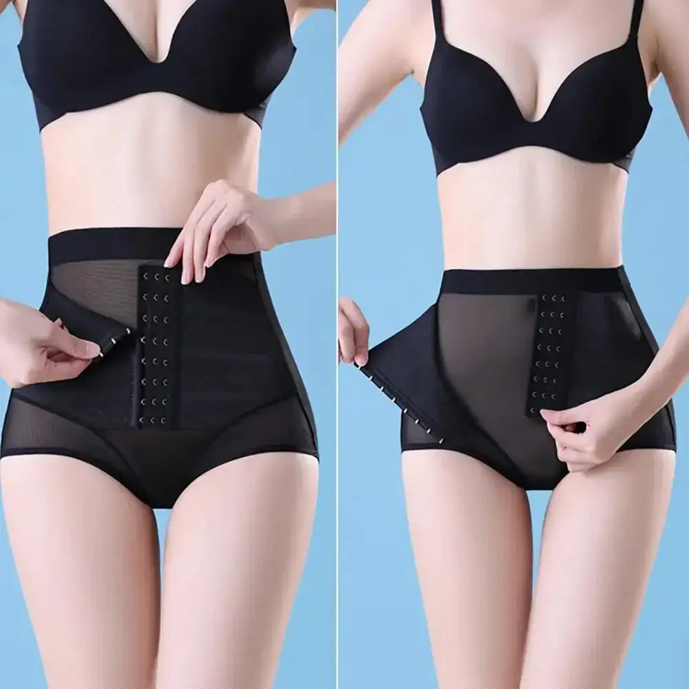 Elastic Tummy Control High Waist Slimming Panties for Women