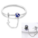 Sterling Silver Bracelet Cm Leaf